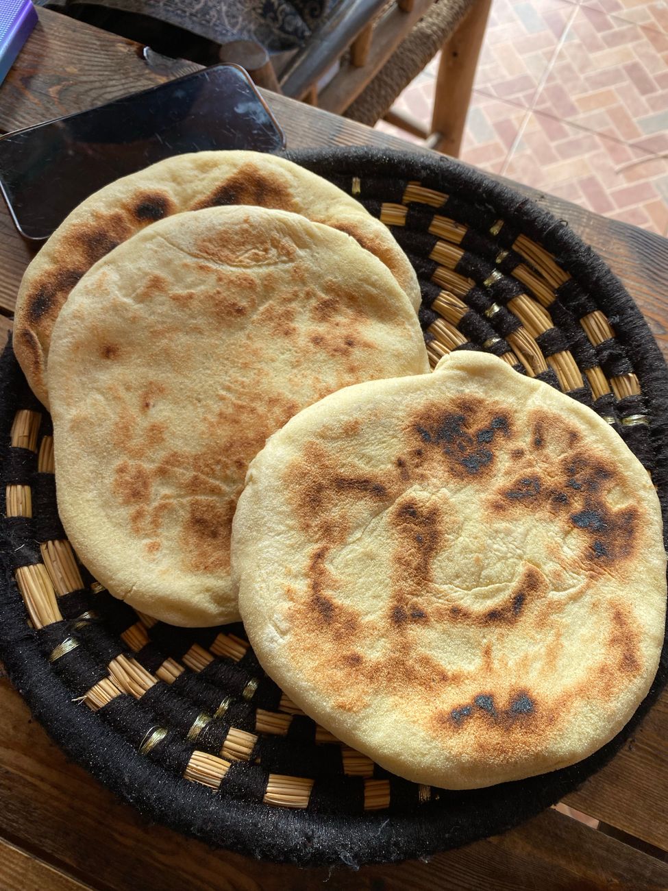 Greek Flat Bread, Soft Pita on the Greek Isles