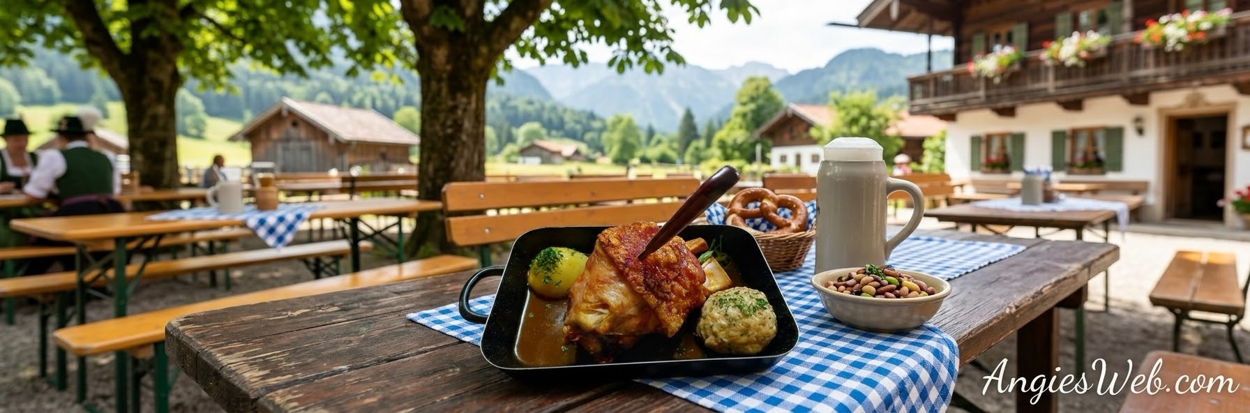 Sunday Dinners in Bavaria: Schweinshaxe (Crispy Pork Knuckle)