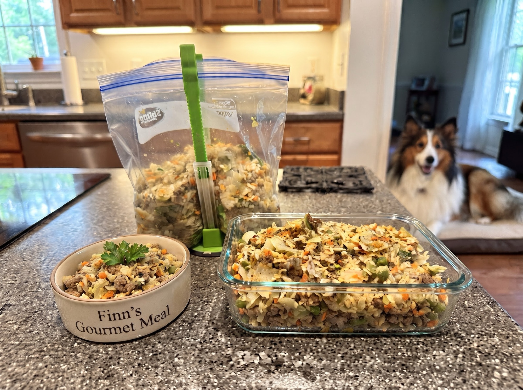 Homemade Beef & Veggie Stew for Dogs